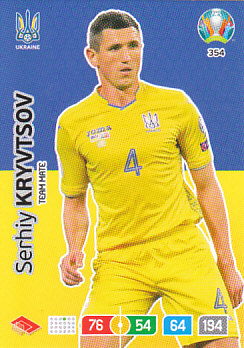 Serhiy Kryvtsov Ukraine Panini UEFA EURO 2020#354